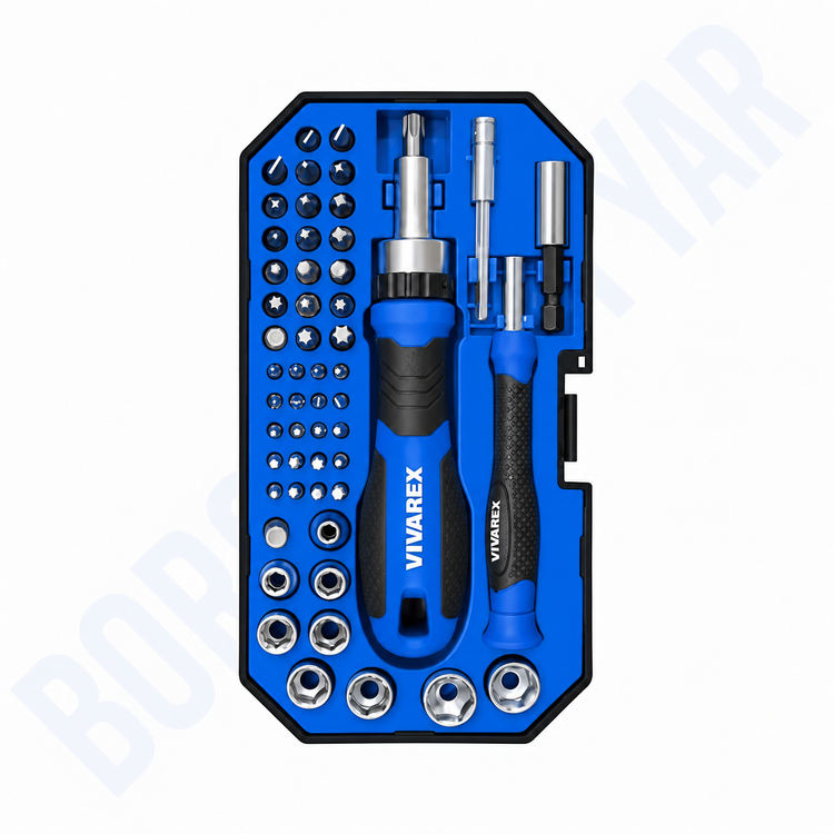 ست پیچ گوشتی و بیت 55 عددی ویوارکس VR5565-SD