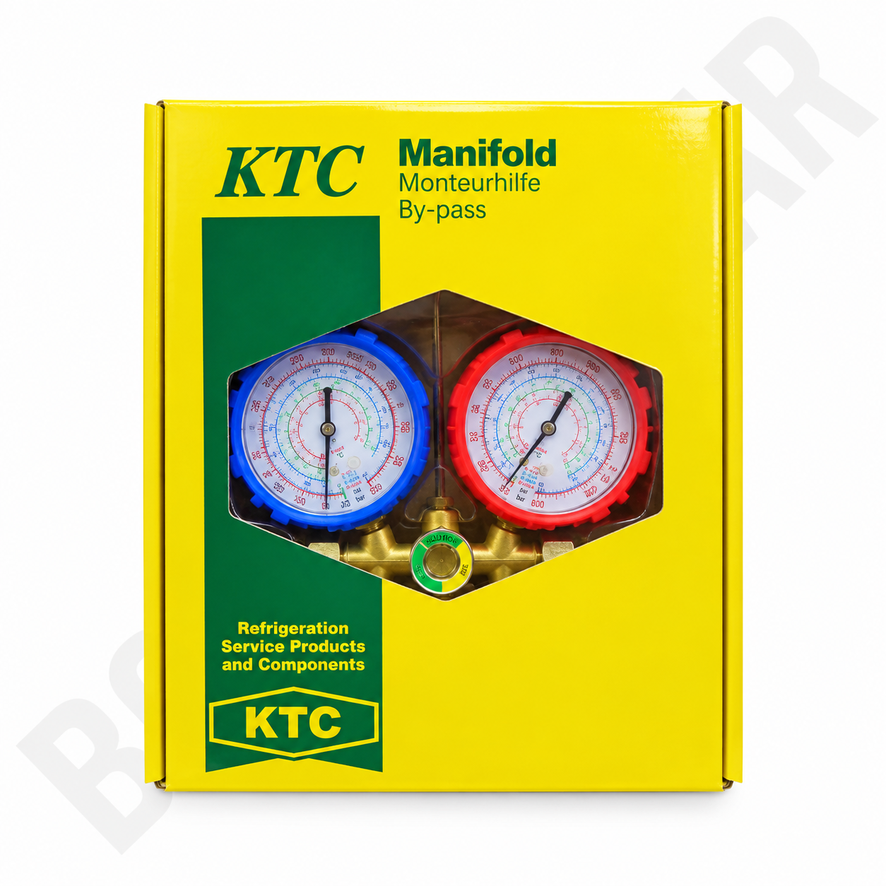 گیج منیفولد دوقلو KTC