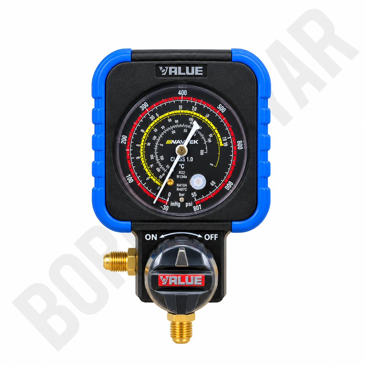 گیج تک قرمز شیر دار ولیو مدل VRM1-B-0403