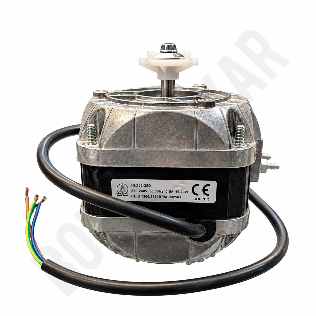 فن ۱۶ وات یخچال TWIN PINE مدل HLZ82-25A مسی