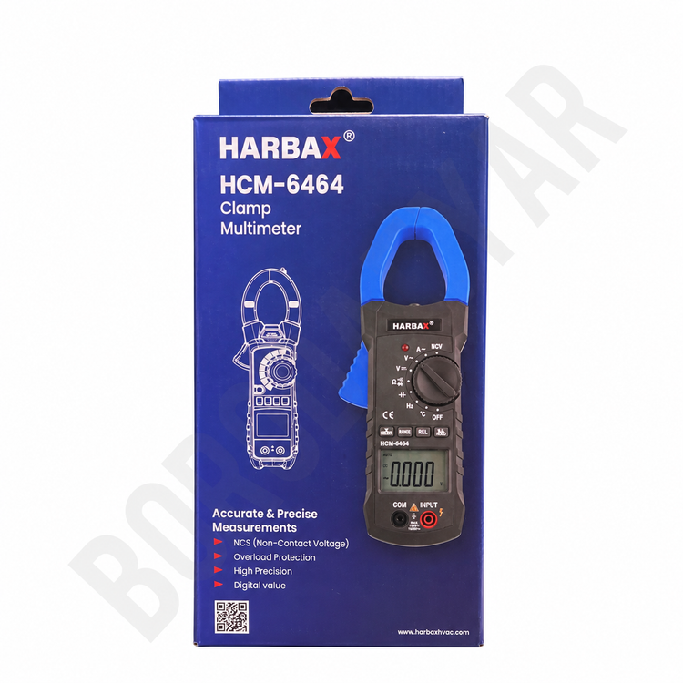 مولتیمتر کلمپی هارباکس HARBAX مدل HCM-6464